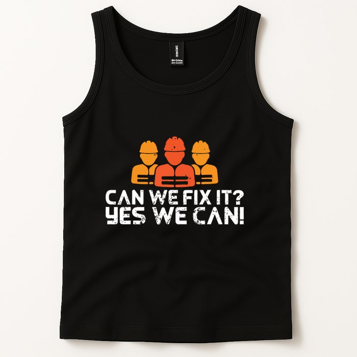 Bob Builder I Builder And Construction Worker Tank Top