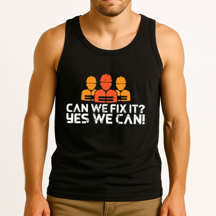 Bob Builder I Builder And Construction Worker Tank Top