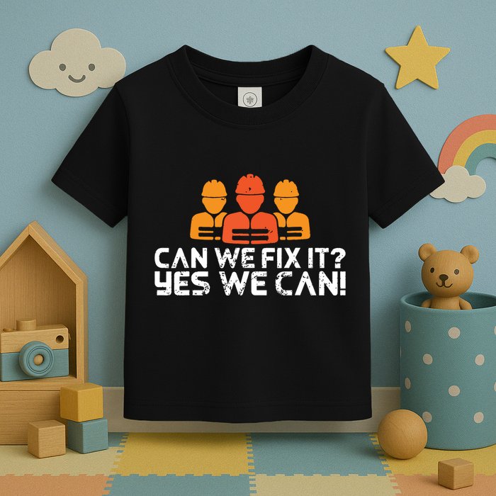Bob Builder I Builder And Construction Worker Toddler T-Shirt