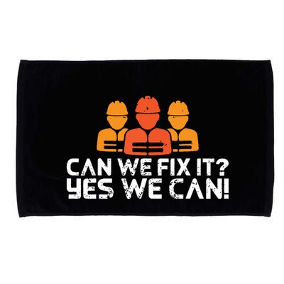 Bob Builder I Builder And Construction Worker Microfiber Hand Towel