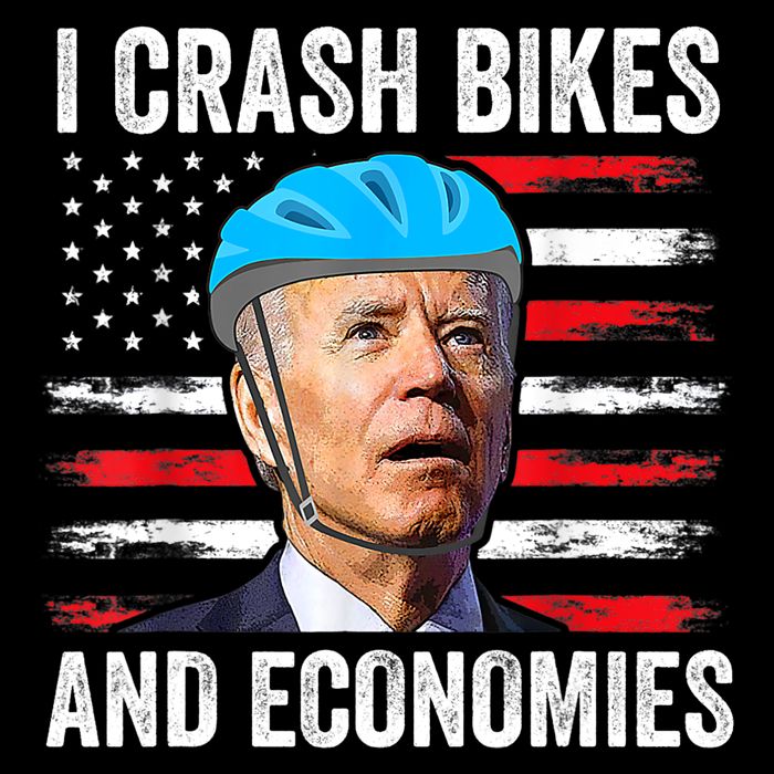 Biden Bicycle I Crash Bikes And Economies Impact Tech Backpack