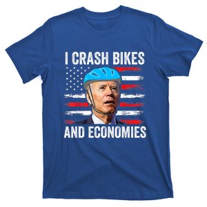 Biden Bicycle I Crash Bikes And Economies T-Shirt