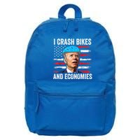Biden Bicycle I Crash Bikes And Economies 16 in Basic Backpack