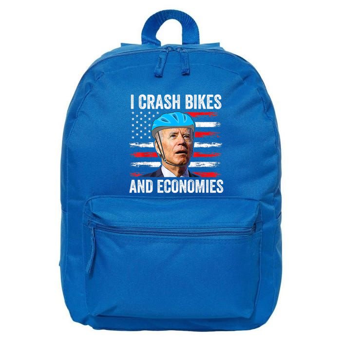Biden Bicycle I Crash Bikes And Economies 16 in Basic Backpack