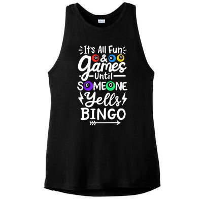 Bingo Ladies PosiCharge Tri-Blend Wicking Tank