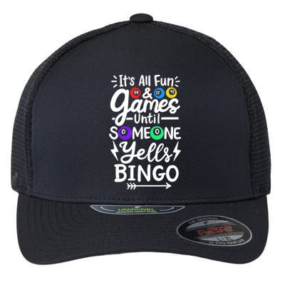 Bingo Flexfit Unipanel Trucker Cap