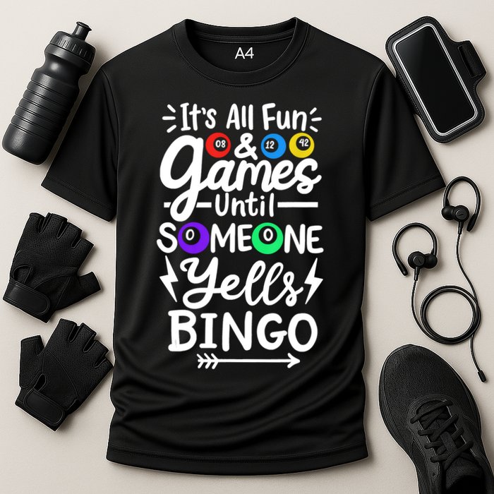 Bingo Cooling Performance Crew T-Shirt