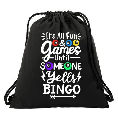 Bingo Drawstring Bag