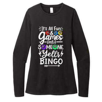 Bingo Womens CVC Long Sleeve Shirt