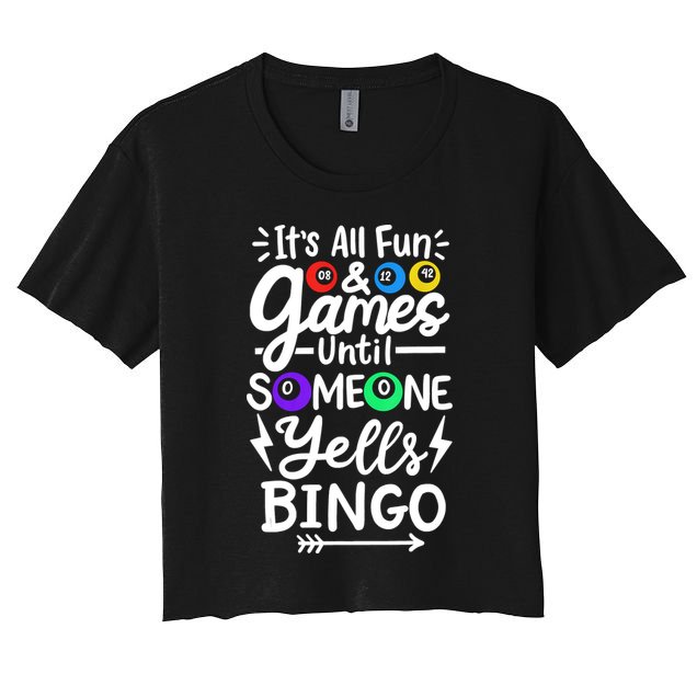 Bingo Women's Crop Top Tee
