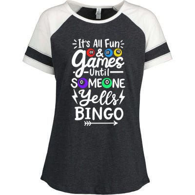 Bingo Enza Ladies Jersey Colorblock Tee