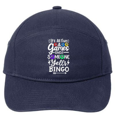 Bingo 7-Panel Snapback Hat