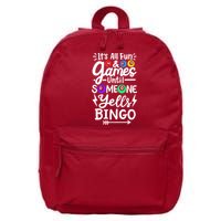 Bingo 16 in Basic Backpack