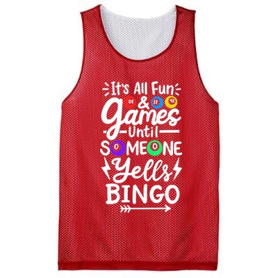 Bingo Mesh Reversible Basketball Jersey Tank