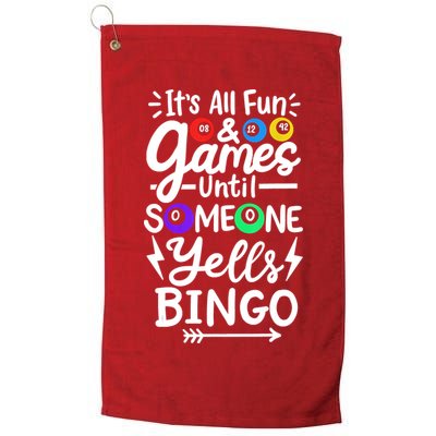 Bingo Golf Towel