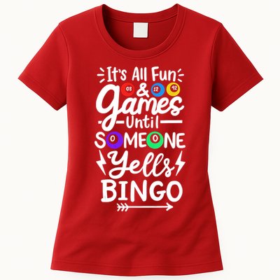 Bingo Womens T-Shirt