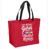 Bingo Zip Tote Bag