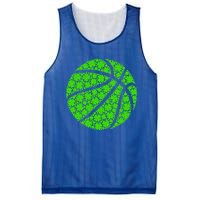 Basketball Ball Irish Shamrock Lucky Clover St Patrick's Day Gift Mesh Reversible Basketball Jersey Tank