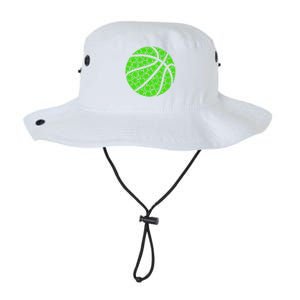 Basketball Ball Irish Shamrock Lucky Clover St Patrick's Day Gift Legacy Cool Fit Booney Bucket Hat