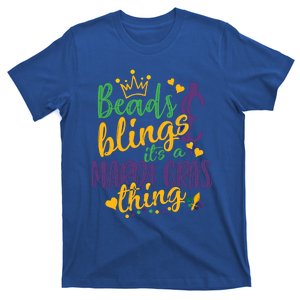 Beads Blings It's A Mardi Gras Thing Funny Gift Cute Gift T-Shirt