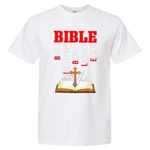 BIBLE Basic Instructions Before Leaving Earth Christian Gift Garment-Dyed Heavyweight T-Shirt