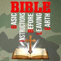 BIBLE Basic Instructions Before Leaving Earth Christian Legacy Tie Dye Trucker Hat