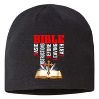 BIBLE Basic Instructions Before Leaving Earth Christian Sustainable Beanie