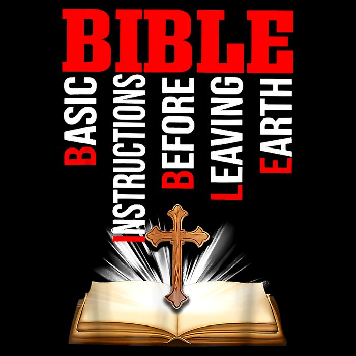 BIBLE Basic Instructions Before Leaving Earth Christian Sustainable Beanie
