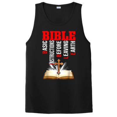 BIBLE Basic Instructions Before Leaving Earth Christian PosiCharge Competitor Tank