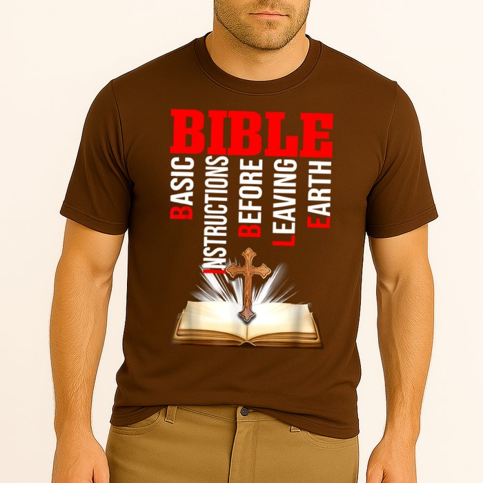 BIBLE Basic Instructions Before Leaving Earth Christian Performance Shirt