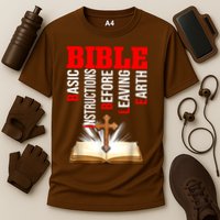 BIBLE Basic Instructions Before Leaving Earth Christian Performance Shirt