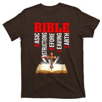 BIBLE Basic Instructions Before Leaving Earth Christian T-Shirt