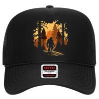 Bigfoot High Crown Mesh Back Trucker Hat