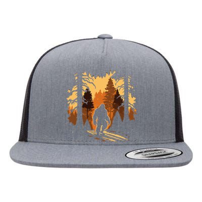 Bigfoot Flat Bill Trucker Hat