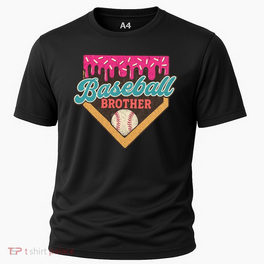 Baseball Brother Ice Cream Drip Performance Shirt