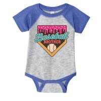 Baseball Brother Ice Cream Drip Infant Baby Jersey Bodysuit
