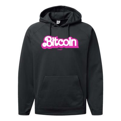 Bitcoin Performance Fleece Hoodie