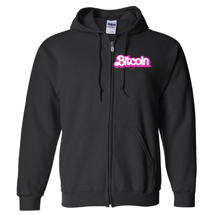 Bitcoin Full Zip Hoodie