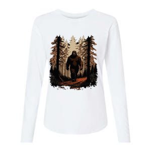 Bigfoot Womens Cotton Relaxed Long Sleeve T-Shirt