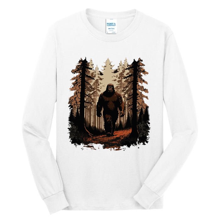 Bigfoot Tall Long Sleeve T-Shirt