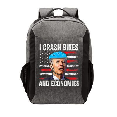 Biden Bicycle I Crash Bikes And Economies Vector Backpack