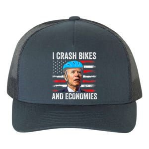 Biden Bicycle I Crash Bikes And Economies Yupoong Adult 5-Panel Trucker Hat