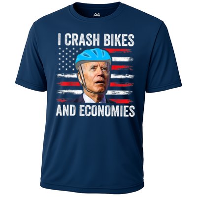 Biden Bicycle I Crash Bikes And Economies Performance Shirt