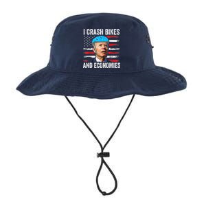 Biden Bicycle I Crash Bikes And Economies Legacy Cool Fit Booney Bucket Hat