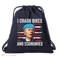 Biden Bicycle I Crash Bikes And Economies Drawstring Bag