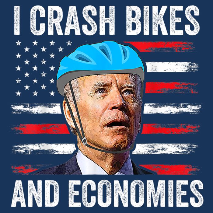 Biden Bicycle I Crash Bikes And Economies 16 in Basic Backpack