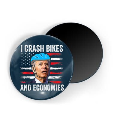 Biden Bicycle I Crash Bikes And Economies Magnet