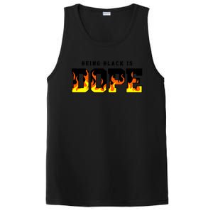 Being Black Is Dope Gift PosiCharge Competitor Tank