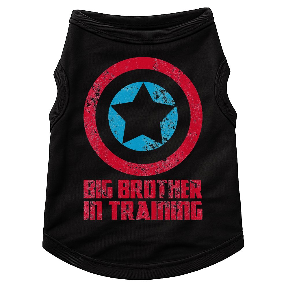 Big Brother In Training Big Bro Superhero Doggie Tank
