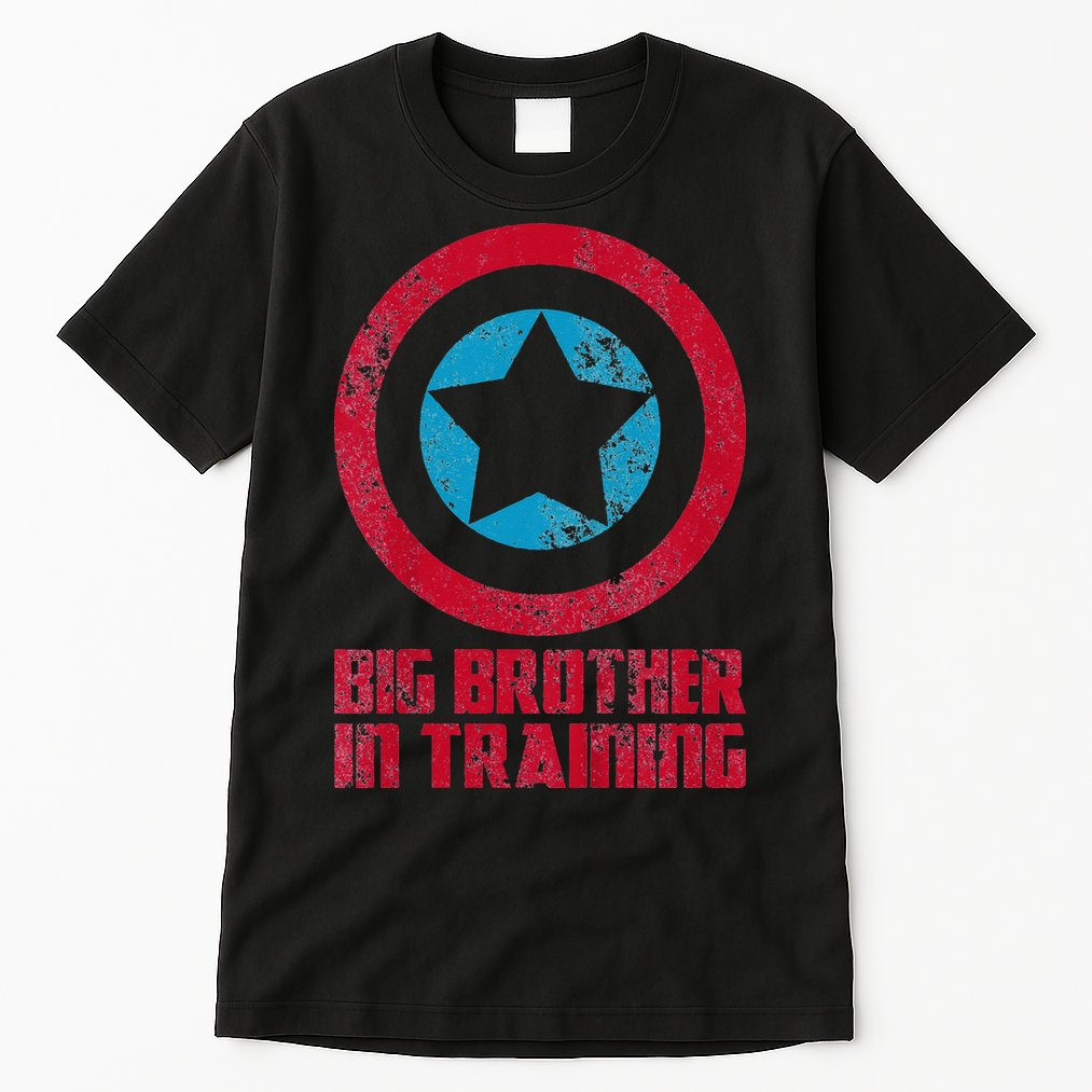Big Brother In Training Big Bro Superhero Tall T-Shirt